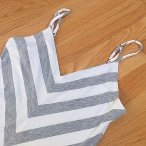 Striped Chevron Maxi dress, size S